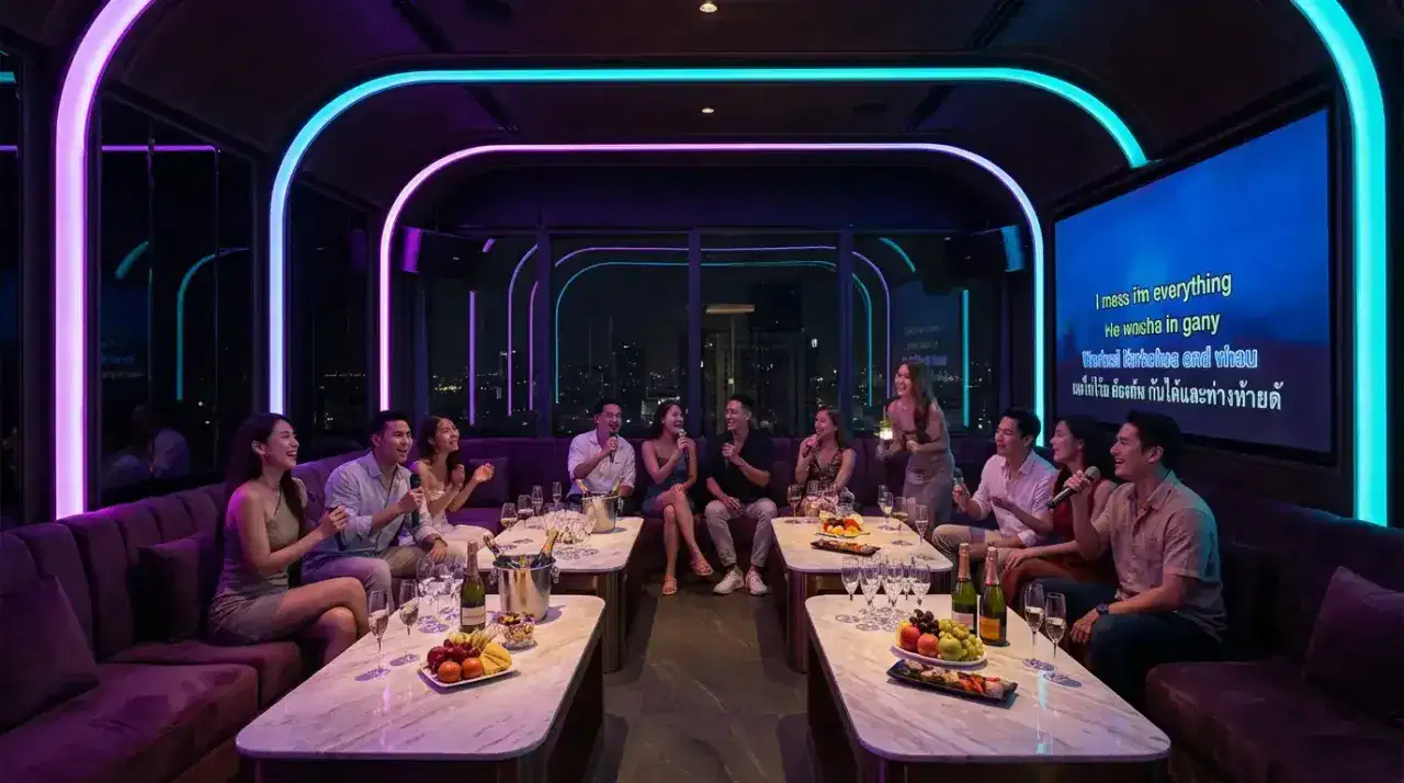 Pattaya group travel karaoke / ktv package