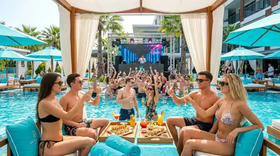 Pattaya group travel pool party package