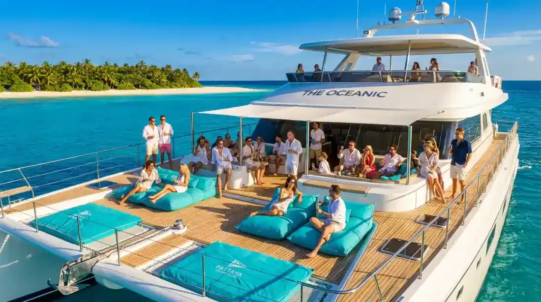 Pattaya group travel yacht party package