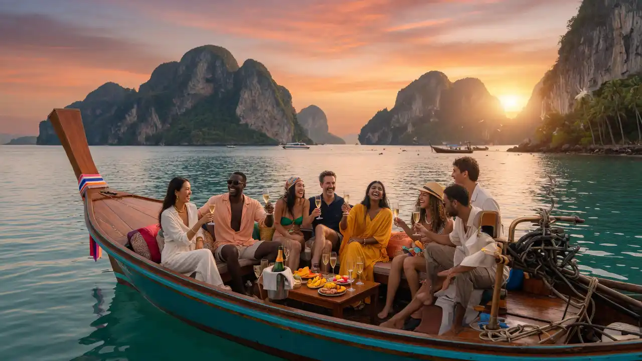 Inside VVIP group travel party in Phuket
