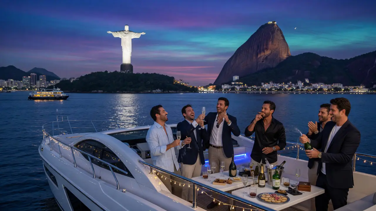 Inside VVIP bachelor party in Rio de Janeiro