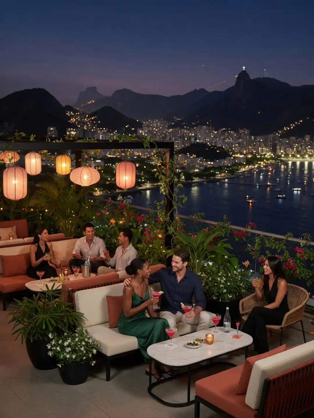 Rio de Janeiro group travel fasano rooftop package