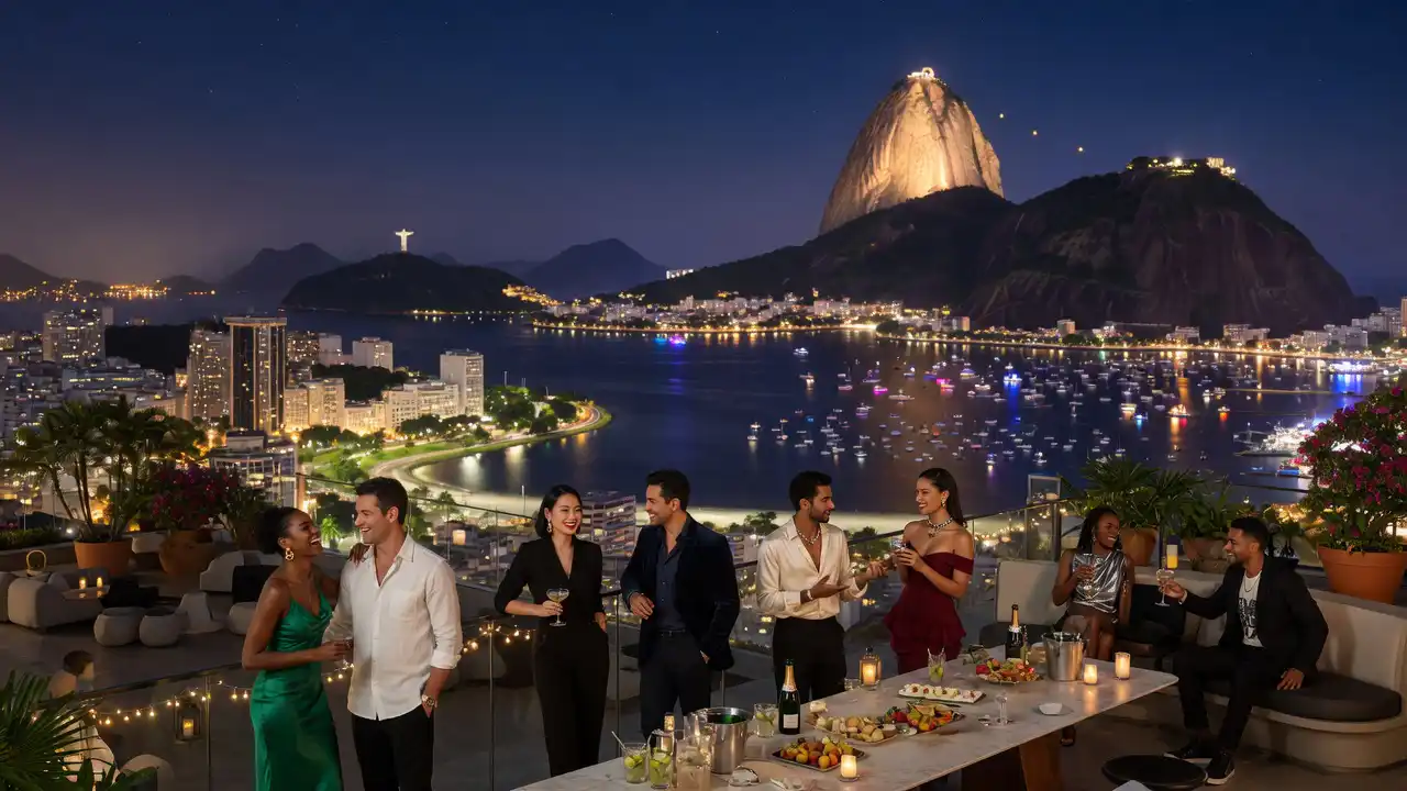 Inside VVIP group travel party in Rio de Janeiro