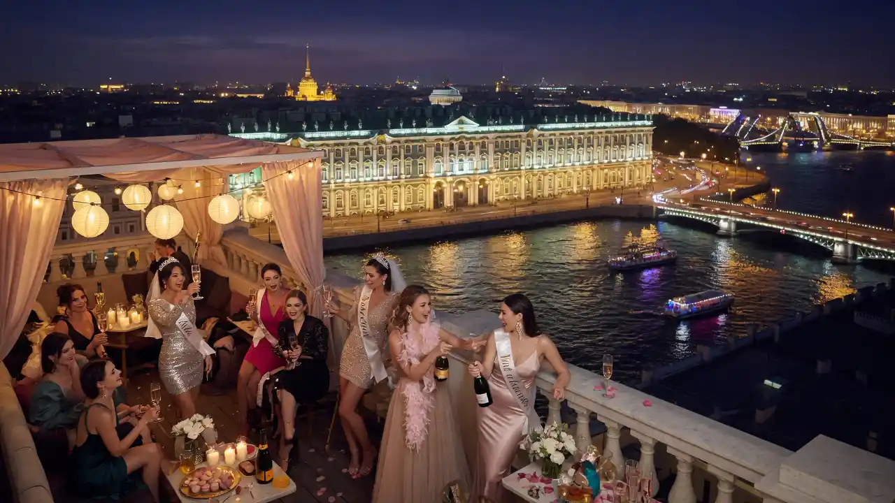 Inside VVIP bachelorette party in Saint Petersburg