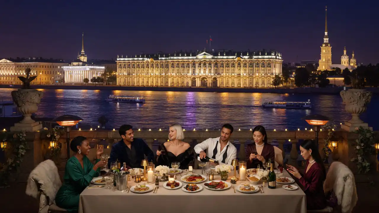 Inside VVIP group travel party in Saint Petersburg