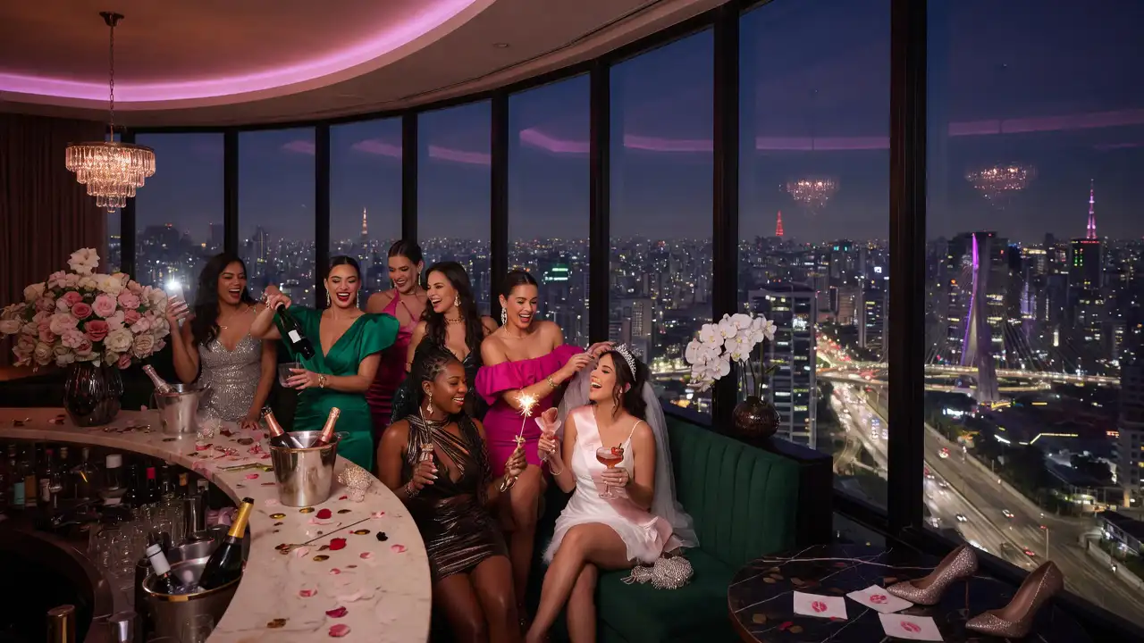 Inside VVIP bachelorette party in Sao Paulo