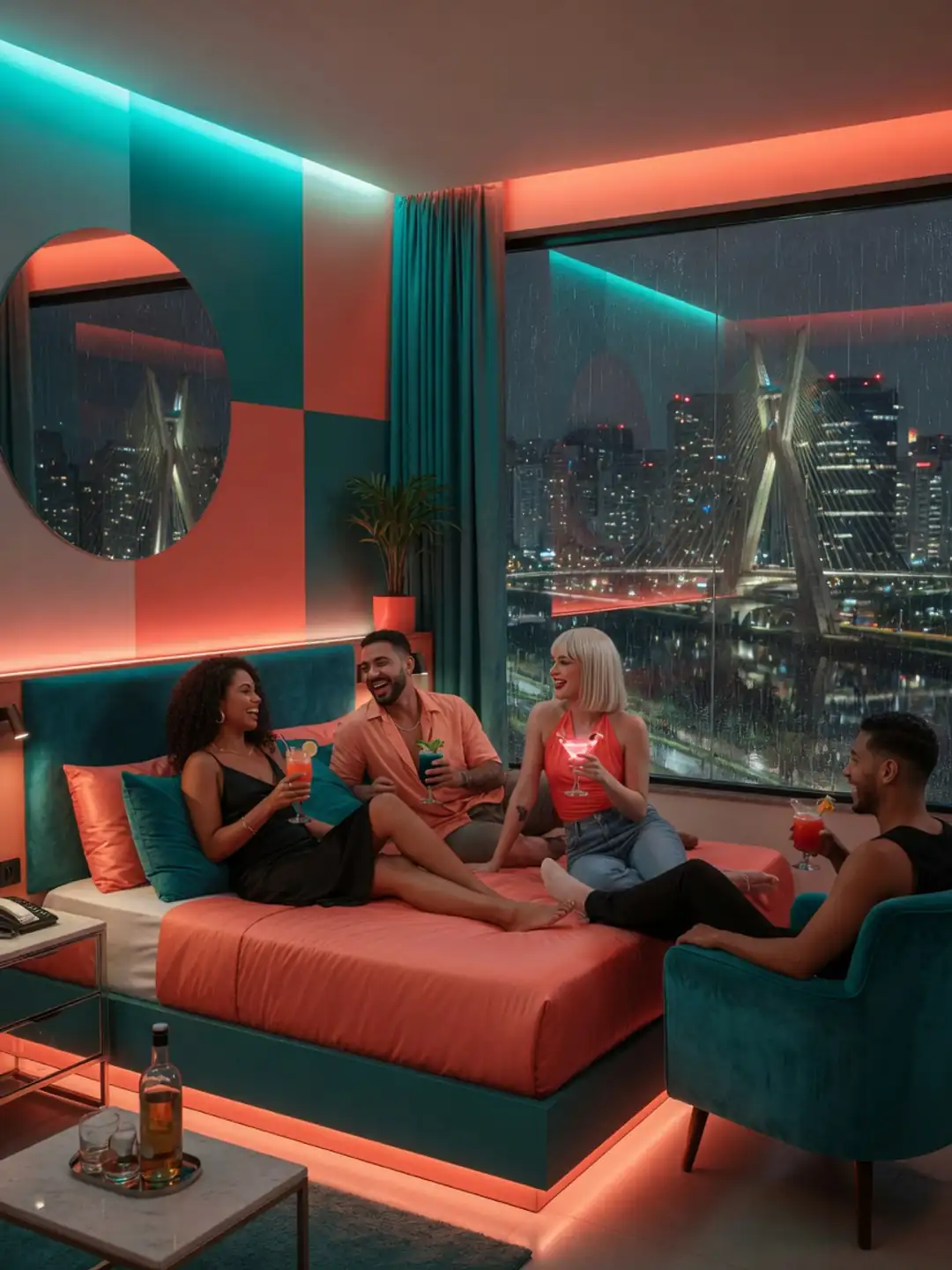 Sao Paulo group travel motel suite package