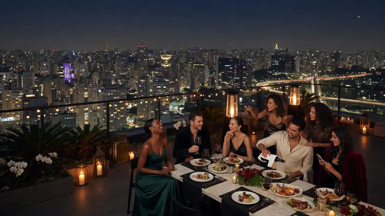 Inside VVIP group travel party in Sao Paulo