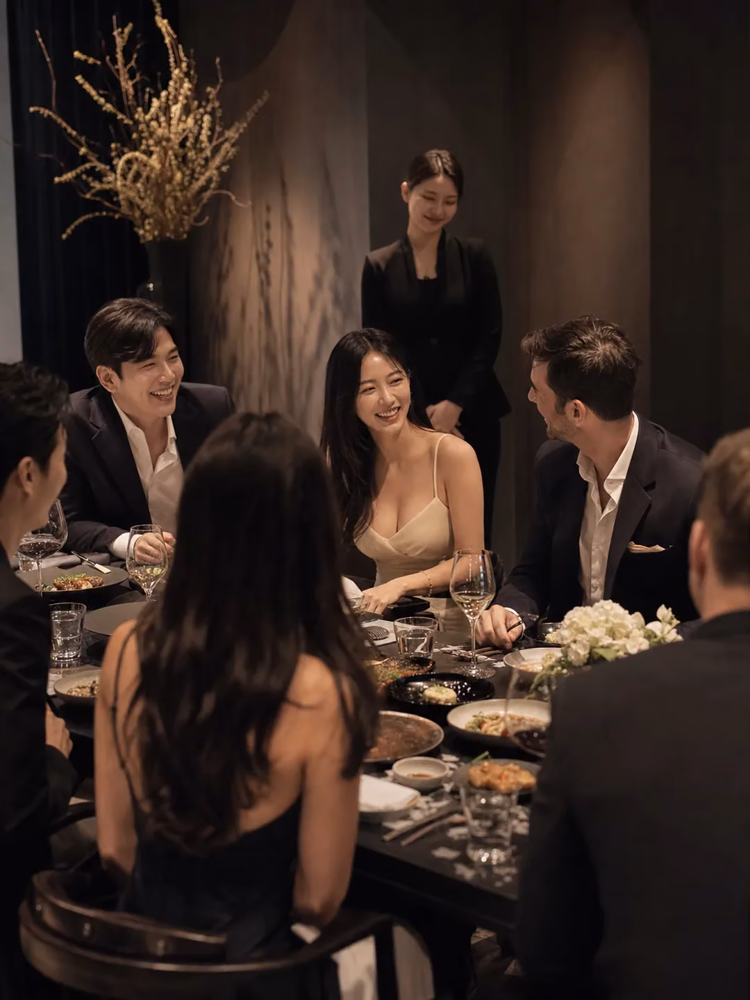 Seoul bachelor models dinner package
