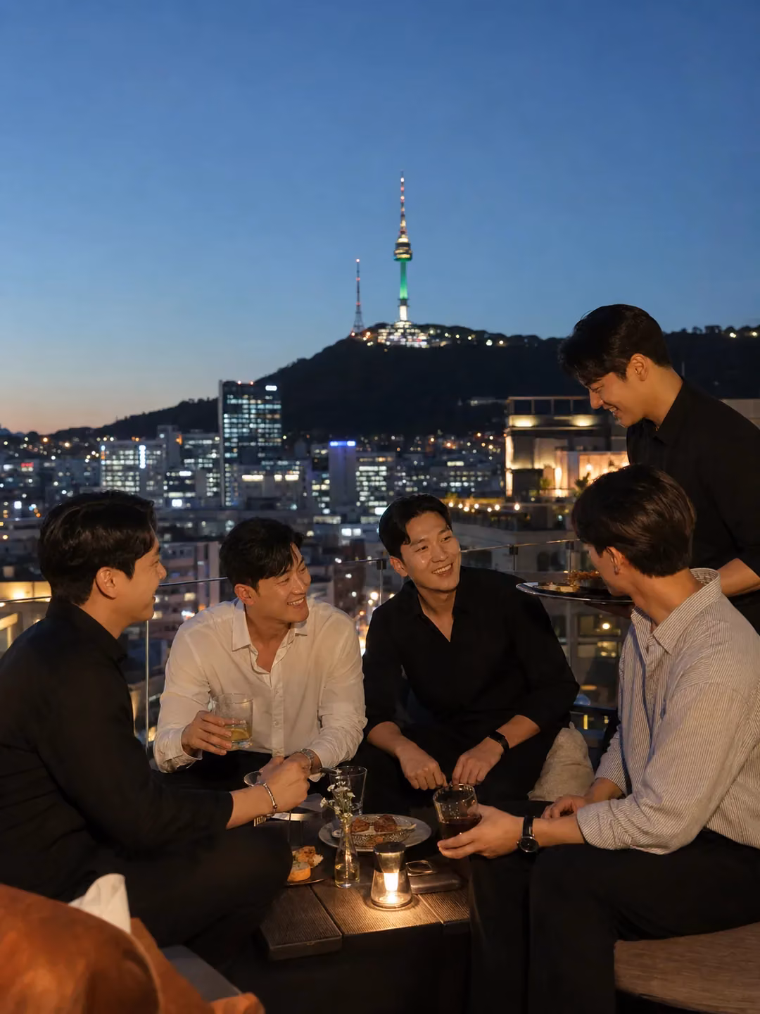 Seoul bachelor rooftop party package