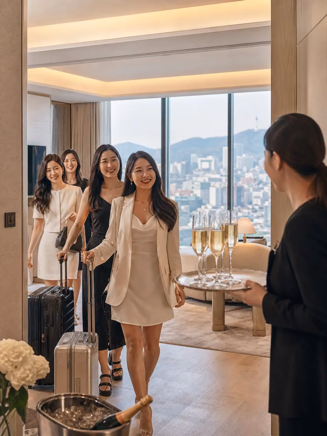 Seoul bachelorette luxury hotel package