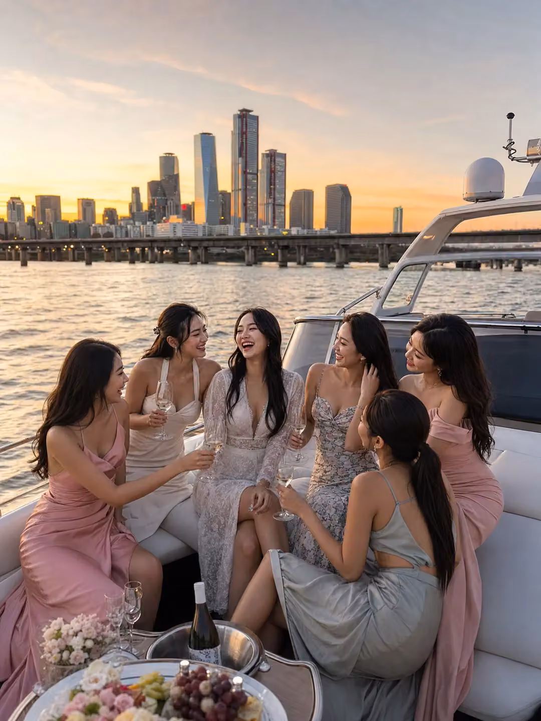 Seoul bachelorette yacht party package