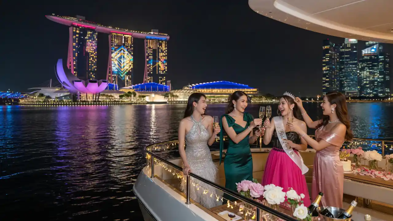 Inside VVIP bachelorette party in Singapore