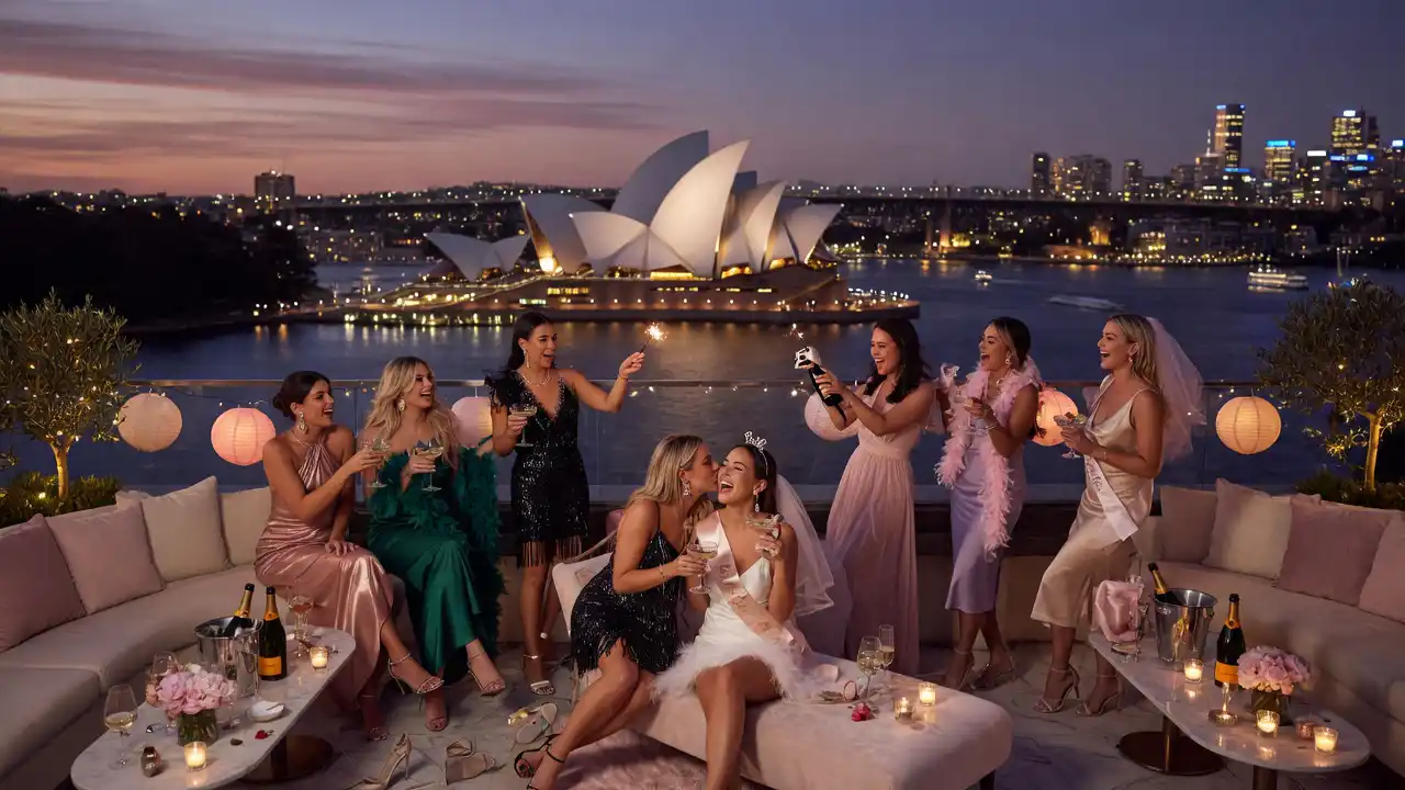 Inside VVIP bachelorette party in Sydney