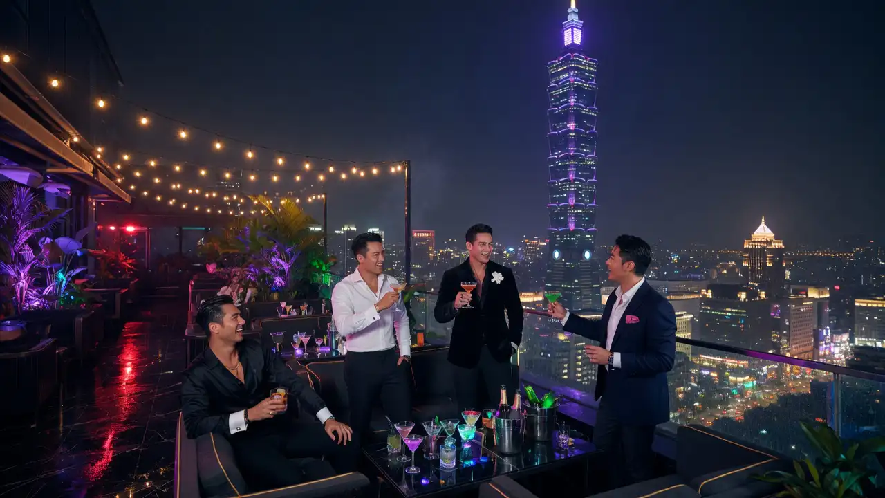 Inside VVIP bachelor party in Taipei