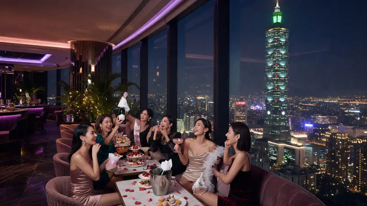 Inside VVIP bachelorette party in Taipei