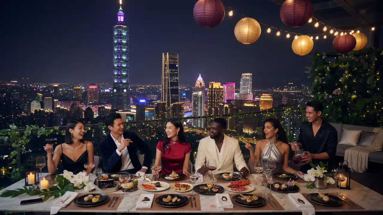 Inside VVIP group travel party in Taipei