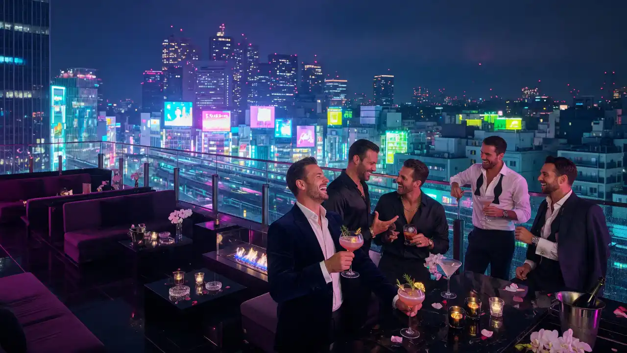 Inside VVIP bachelor party in Tokyo