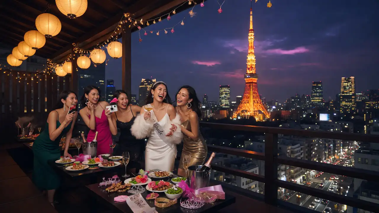 Inside VVIP bachelorette party in Tokyo